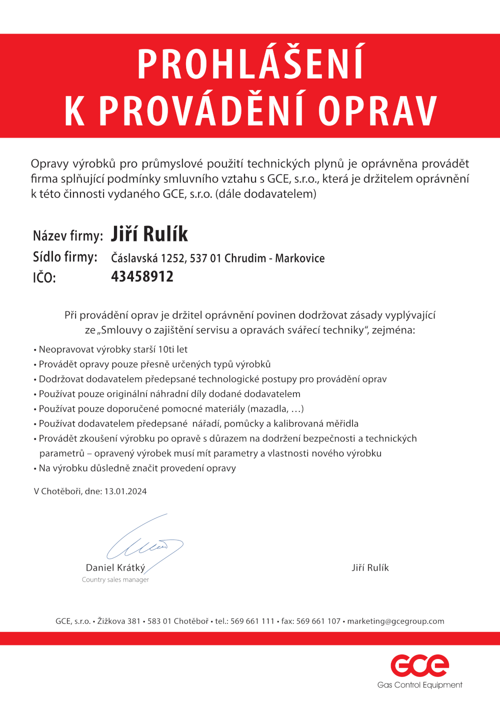 certifikat
